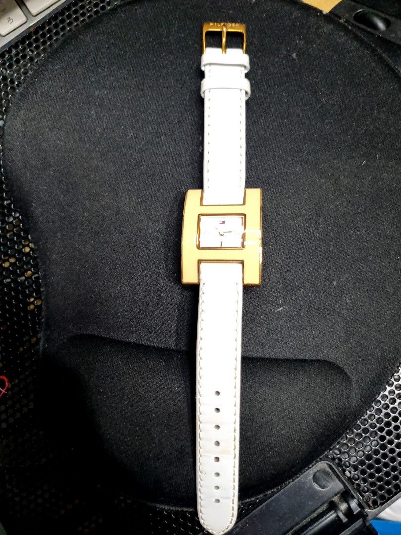 Tommy Hilfiger Ladies Watch (Category: Women's Watches) located in Makati City. Submitted by RedStore (Listing ID 1298643055, Image 2). Description: For Sale only Tommy Hilfiger Ladies Watch Excellent condition Leather Strap Slightly used Newly Installed battery Php 2,400 negotiable grab/lalamove/shipping c/o buyer pickup Makati call/text: 0929 956 0779.