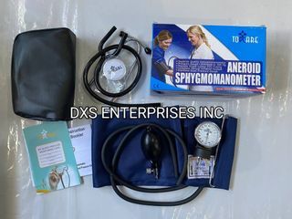 TOPCARE ANEROID SPHYGMOMANOMETER FOR ADULT BRAND NEW SET WITH STETHOSCOPE