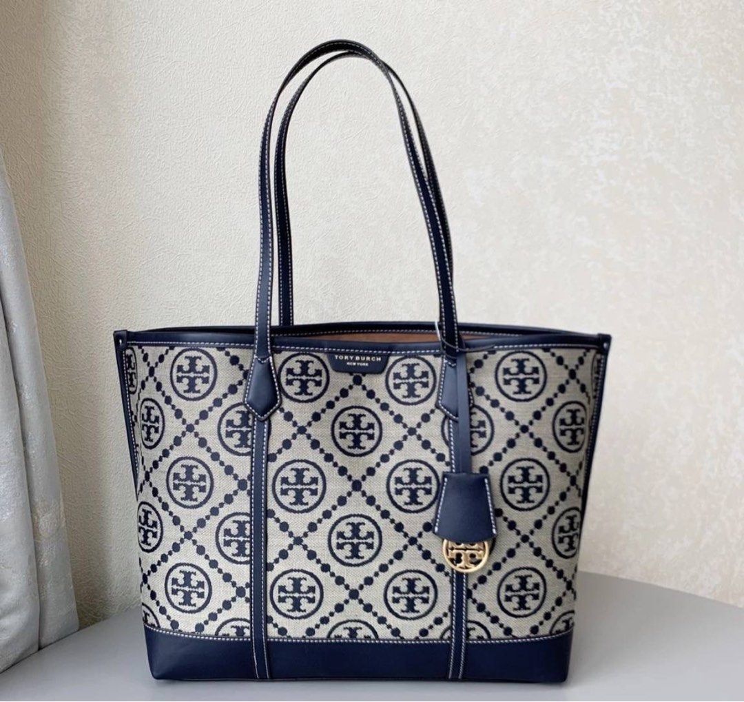 Tory burch T monogram perry tote bag (Category: Tote Bags) located in Singapore. Submitted by starry.bag (Listing ID 1298740500, Image 2). Description: Mothers day close order on 19th April All original from outlet stores 💯 Preorder 2 weeks+-, no ready stock 24*20*12cm $180 36*29*13cm $190 Full set: dust bag, paper bag, price tag Price include postage, full payment place order via pay now/lah G: youreessentials to place oder or drop me yr WA, wi