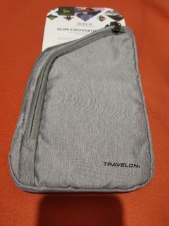 Travelon Unisex Slim Crossbody Bag