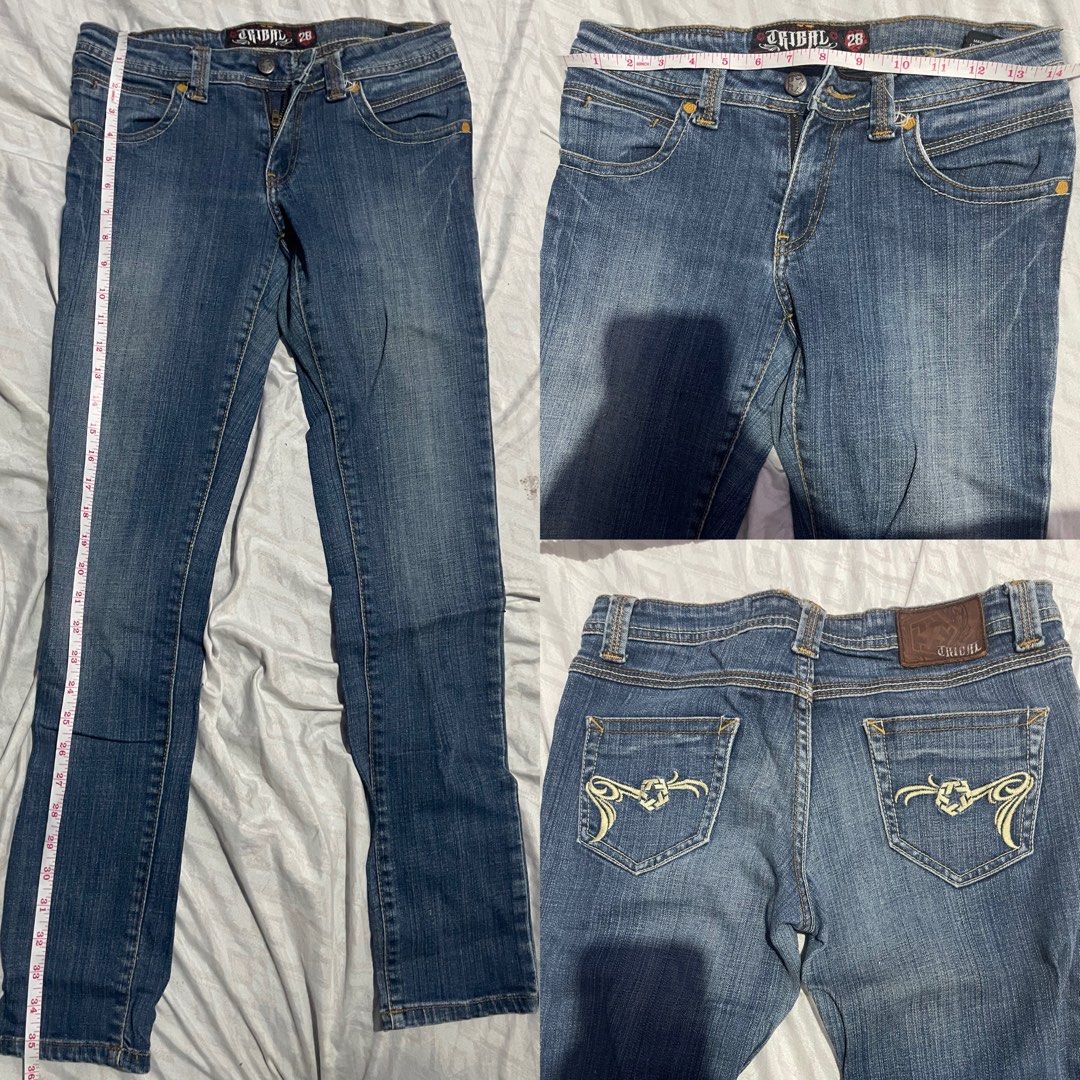 tribal jeans (Category: Jeans) located in Paranaque City. Submitted by ClassPrettyApparel (Listing ID 1298668450, Image 1). Description: s-m.