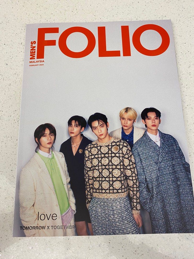 TXT Men’s Folio Feb 2024 (Category: K-Wave) located in Kuala Lumpur. Submitted by almari_magick (Listing ID 1298650410, Image 1). Description: PLEASE READ BEFORE MAKING OFFER OR BUYING . SILA BACA SEBELUM MEMBUAT TAWARAN ATAU PEMBELIAN. PRICE IS NOT INCLUDING POSTAGE. HARGA TIDAK TERMASUK KOS POS. Item is on hand. As-it-is. Welcome to self collect from Bandar Sri Permaisuri Cheras. Boleh datang ambil sendiri di Bandar Sri Permaisuri Cheras. Pleas