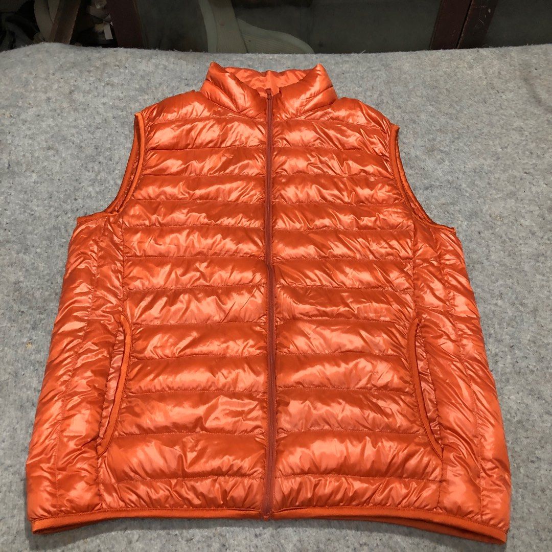 Uniqlo orange vest cheap
