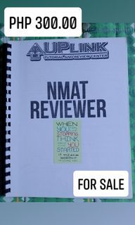 UPLink NMAT Reviewer