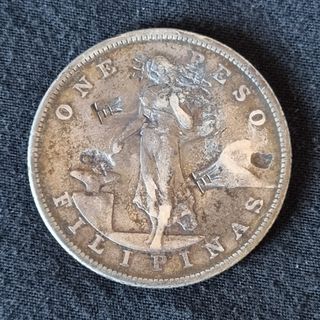 US-Phil One peso silver coin 1903s