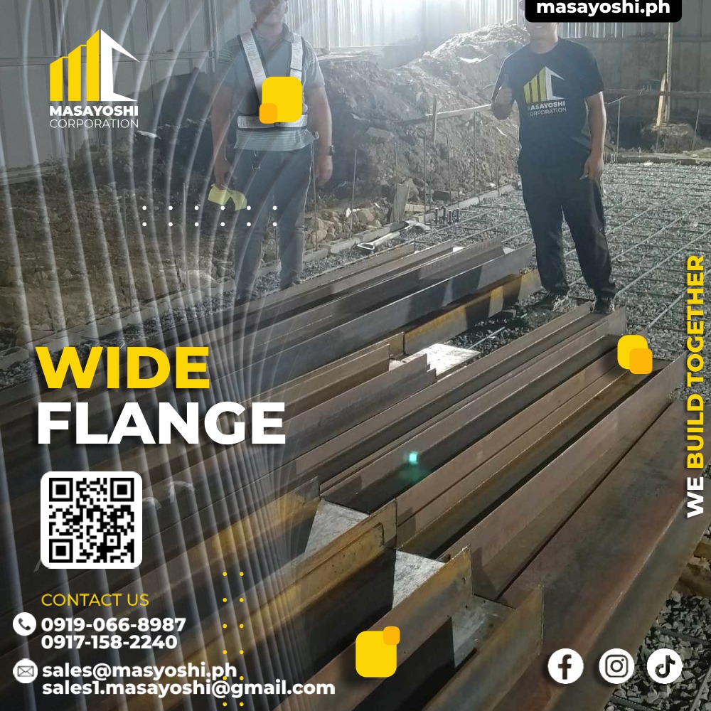 WIDE FLANGE 6 X 4 9# 6MTRS, WIDE FLANGE,I Beam 18x71 Ibeam, Angle Bar ...