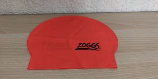 Zoggs Latex Swimming Cap - Burnt Orange