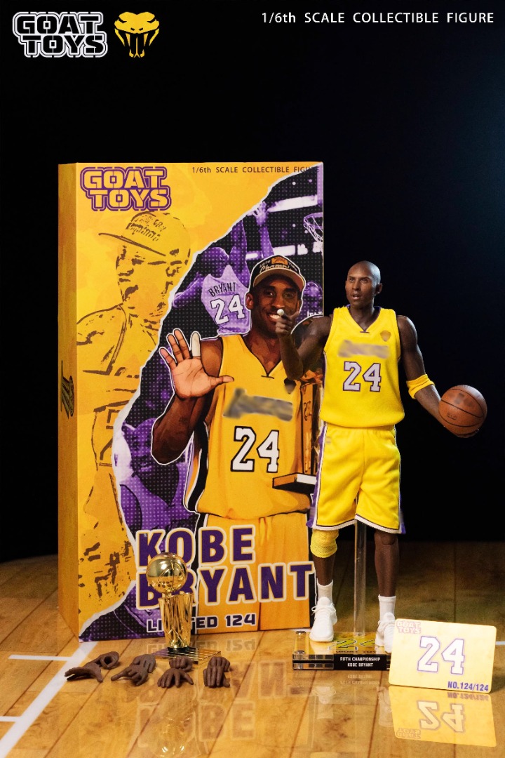 🔥限量124套預訂/ 批發🔥 Goat Toys 1/6 Kobe Bryant 高比科比NBA 奪冠