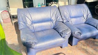 2 pieces single seater sofa