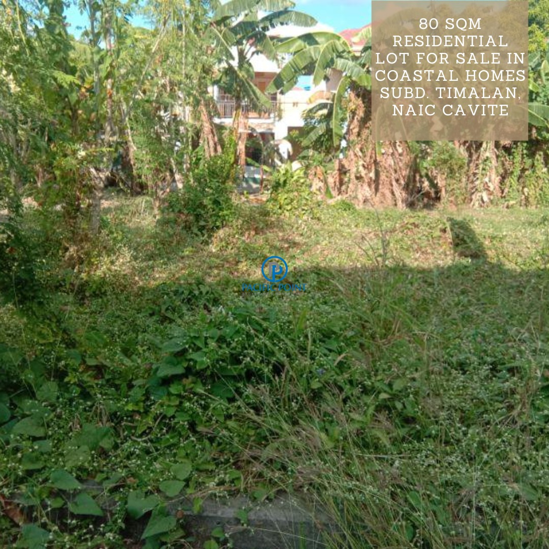 80 sqm Residential Lot for Sale in Coastal Homes Subdivision Timalan Naic, Cavite, Property, For