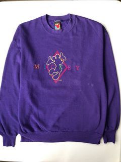 90’S DISNEY MICKEY MADE IN USA SIZE L VINTAGE SWEAT-SHIRT