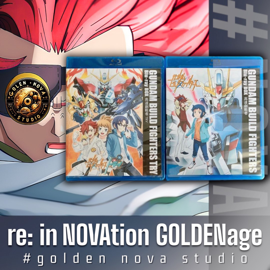 数量限定 Gundam Build Fighters Complete Fighters Blu-ray [Character Collection  DVD