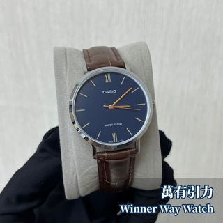 清貨大減價 Casio LTP-VT01L-2B 手錶直徑34mm 皮帶錶 有原裝盒說明書 保養一年 門市交收/SF順豐到付64241448919683110