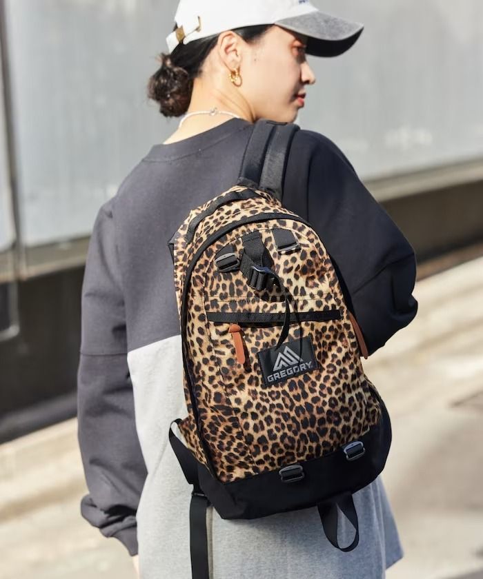 GREGORY グレゴリー　FINE DAY ヒョウ柄　美品 GREGORY グレゴリー ファインデイ FINE DAY 限定カラー トゥルー