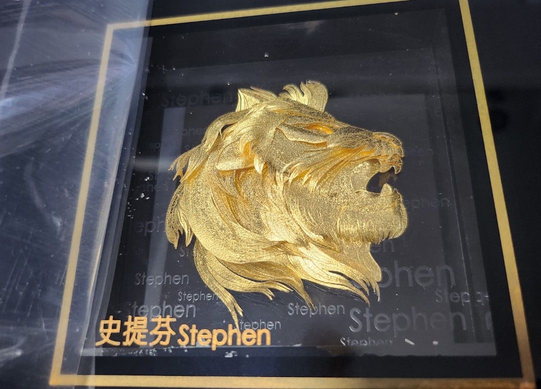 カ*て様 香港HSBC銀行 風水　ブロンズライオン像 2体セット非売品　獅子　箱 960px-HK_HSBC_Lion_1.jpg