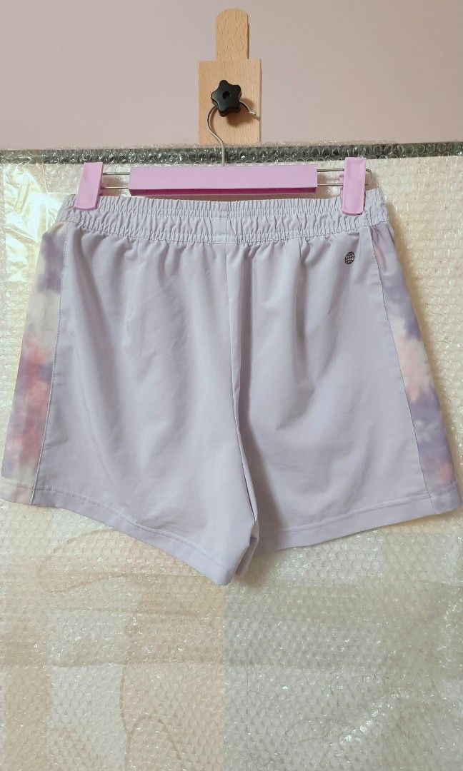 正版Adidas紫色鬆緊運動短褲（有口袋）速乾#24夏時尚 照片瀏覽 3