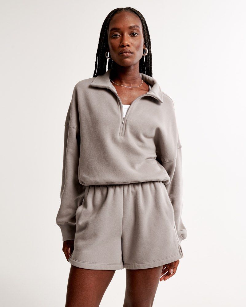 A F Half zip pullover