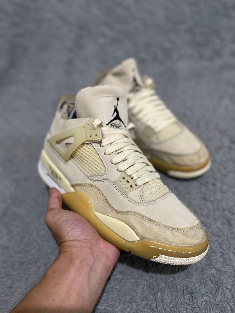 Off White Jordans Beige Jordan Travis Scott Beige AIR JORDAN