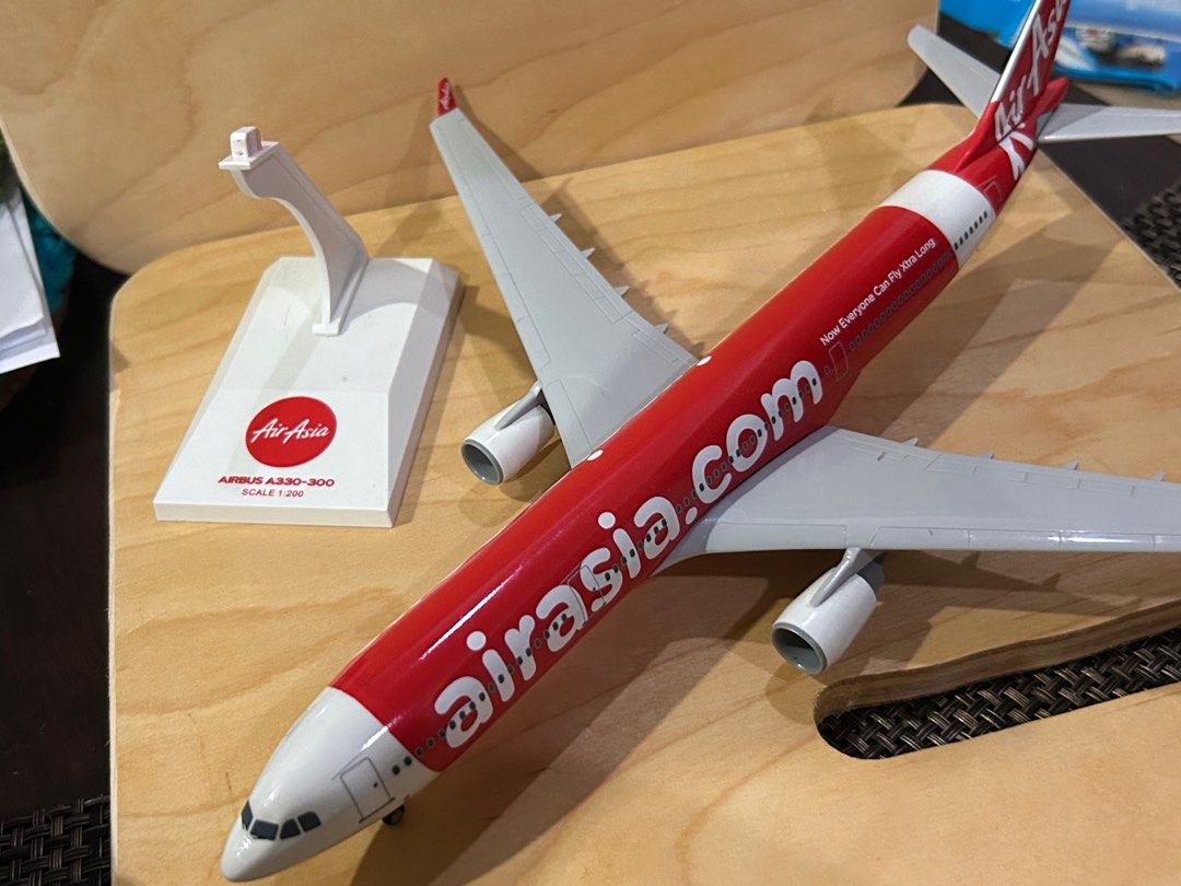 Airasia A330 300 scale 1 200 Hobbies Toys Toys Games on Carousell