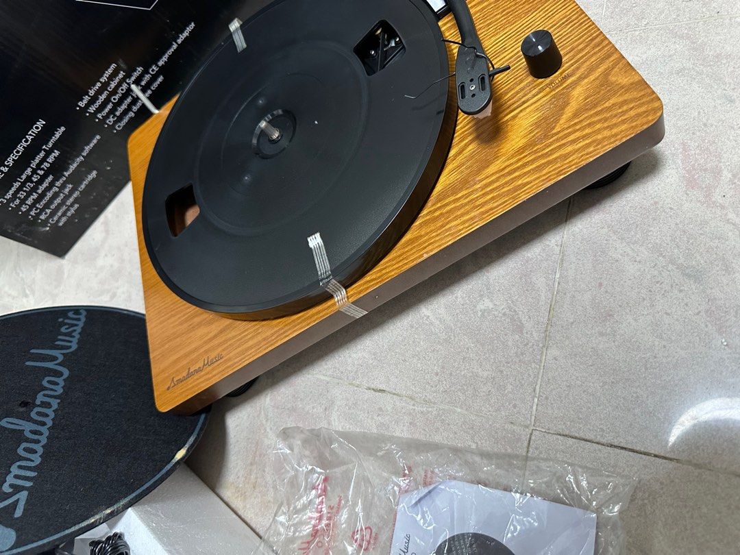 Amadana Music UIZZ-18520 SIBRECO レコードプレーヤー ターン