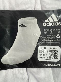 Authentic ADIDAS cushioned socks 6 pairs