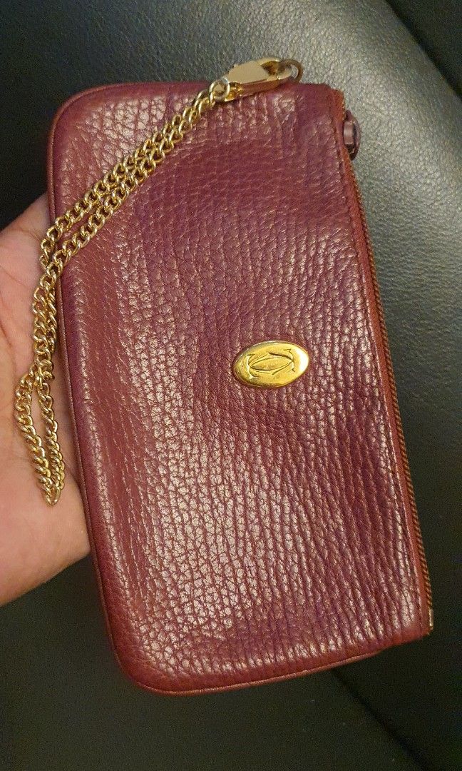 Authentic cartier wristlet purse (Category: Luxury Bags & Wallets) located in Cavite. Submitted by ohmie23 (Listing ID 1298885216, Image 2). Description: Authentic cartier wristlet purse.