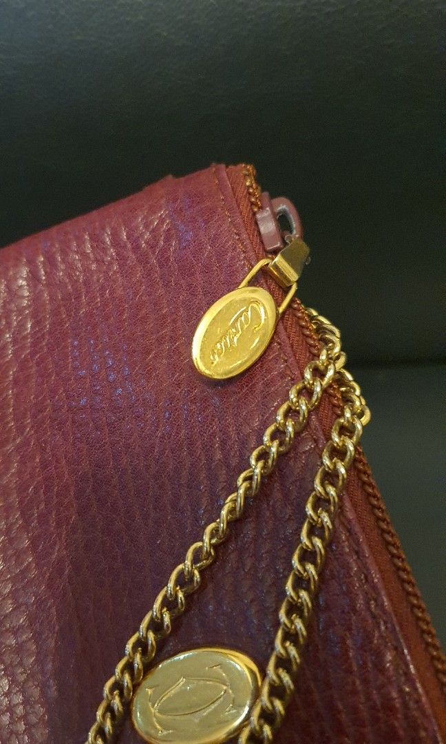 Authentic cartier wristlet purse (Category: Luxury Bags & Wallets) located in Cavite. Submitted by ohmie23 (Listing ID 1298885216, Image 3). Description: Authentic cartier wristlet purse.
