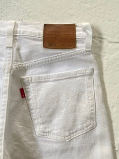 Authentic Levi’s 501 S Skinny cut Premium made big E Leather Patch  for Women’s, Waistline is 23-24
