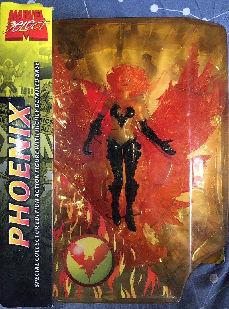 Authentic Marvel Select - Fiery Phoenix (NEW X-MEN) (Category: Figurines & Statues) located in Cainta. Submitted by shadowlynx516 (Listing ID 1298882941, Image 1). Description: Hi, I’m selling Authentic never before opened item: Authentic Marvel Select - Fiery Phoenix (NEW X-MEN).