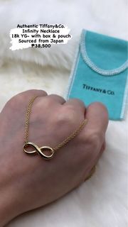 Authentic Tiffany & Co. Infinity Necklace