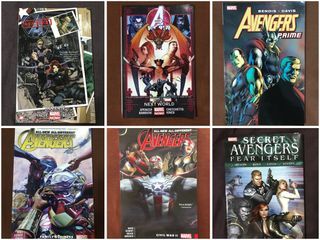Avengers Marvel Comics TPB & HC SET6 BOOKS