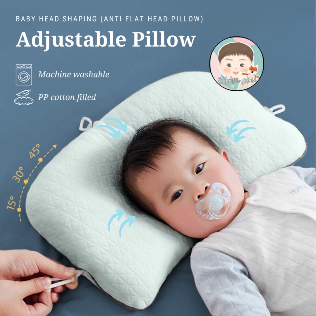 Wedge pillow for baby flat head on sale