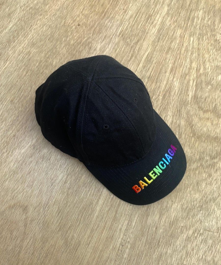 Rainbow balenciaga hat new arrivals