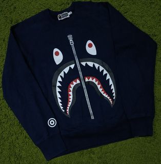 Bape Shark WGM crewneck sweater