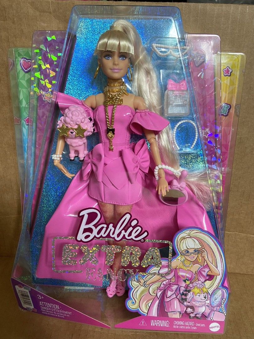 Barbie extra dolls (Category: Kids Toys) located in Manila. Submitted by andy.andy23 (Listing ID 1298913319, Image 1). Description: 2400 #1 Afro Rainbow coat 2400 #2 Asian pink purple hair 2400 #9 Rainbow dress 2400 #19 graphic hoodie 2400 extra fancy Brunette 1.onhand, new from usa 2.Location: alabang 3.MOP:GCash 4.Courier:Lalamove (same day delivery only) 6.Shipping at buyer's expense..