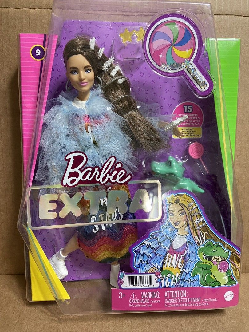 Barbie extra dolls (Category: Kids Toys) located in Manila. Submitted by andy.andy23 (Listing ID 1298913319, Image 3). Description: 2400 #1 Afro Rainbow coat 2400 #2 Asian pink purple hair 2400 #9 Rainbow dress 2400 #19 graphic hoodie 2400 extra fancy Brunette 1.onhand, new from usa 2.Location: alabang 3.MOP:GCash 4.Courier:Lalamove (same day delivery only) 6.Shipping at buyer's expense..