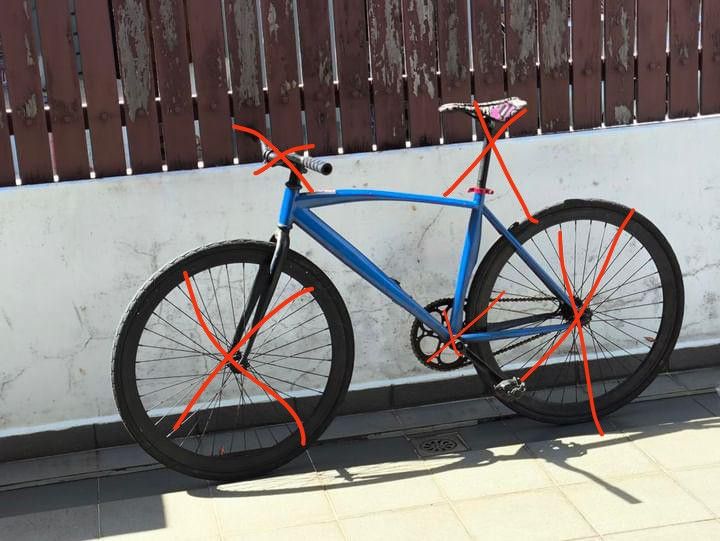 Basikal Body Fixie 700c