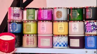 Bath and Body 3-wick scented candle