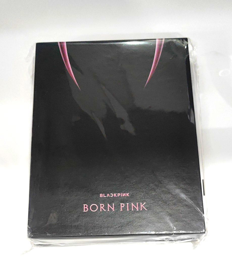 BLACKPINK BORN PINK ALBUM (Category: CDs & DVDs) located in Quezon City. Submitted by declutteritemsxx (Listing ID 1298886290, Image 1). Description: BLACKPINK BORN PINK ALBUM RFS- Decluterring Nakatago lang Inclusions in the photo.