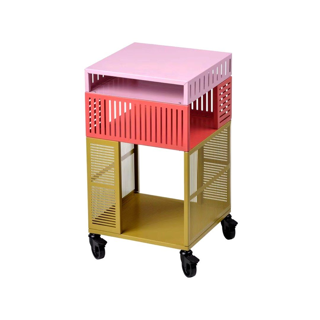 BNIB IKEA x Raw Colour Tesammans Storage Unit on Castors Trolley