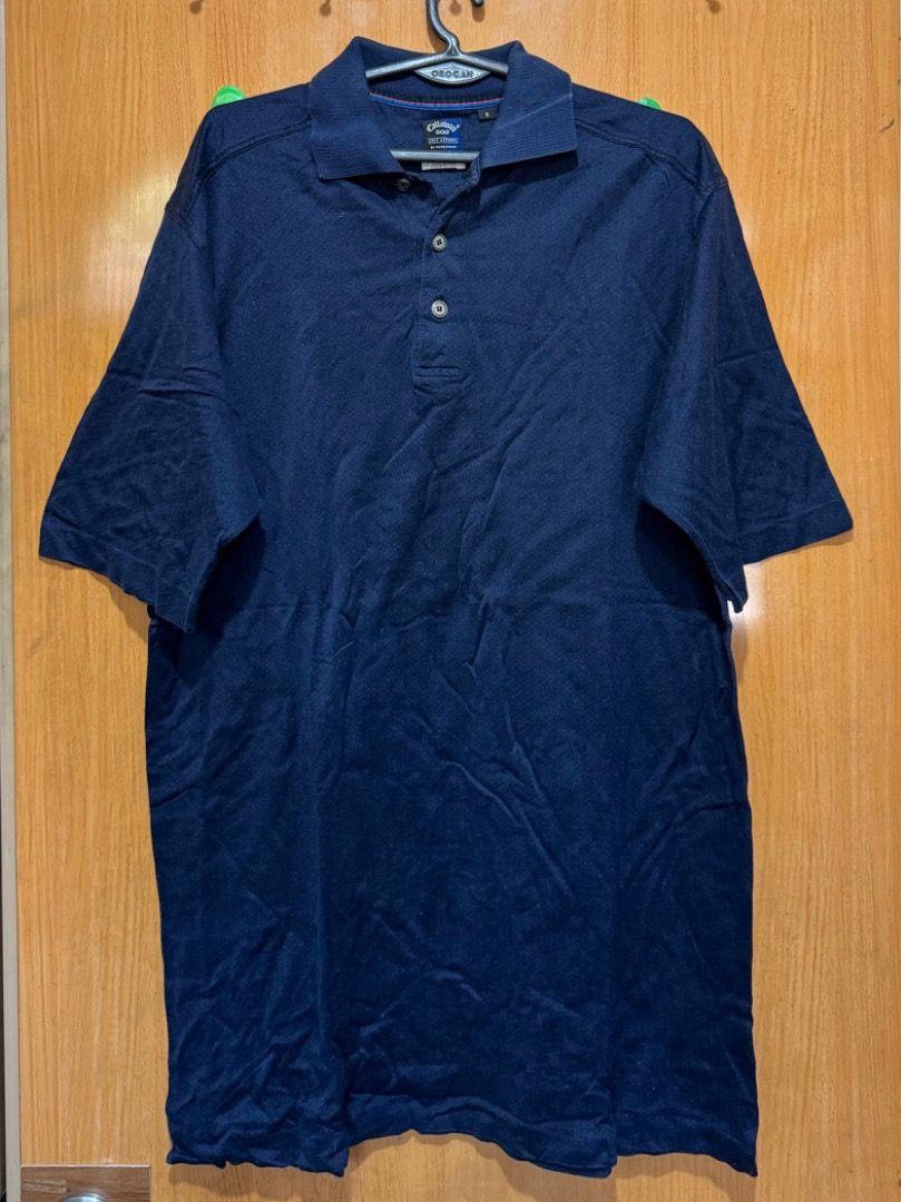 Callaway Golf Polo Shirt (Category: Tshirts & Polo Shirts ) located in Pasig City. Submitted by dranier (Listing ID 1298859541, Image 1). Description: Callaway Golf Polo Shirt Barely Used, just stored Size Small 31.5x22.