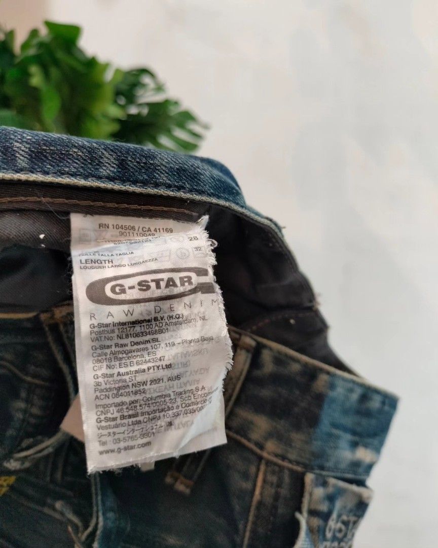 Celana Ripped Bikers G-STAR RAW DENIM Original