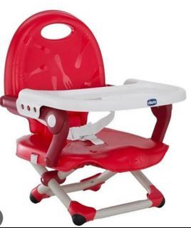 Chicco booster seat (color red) Complete accessories