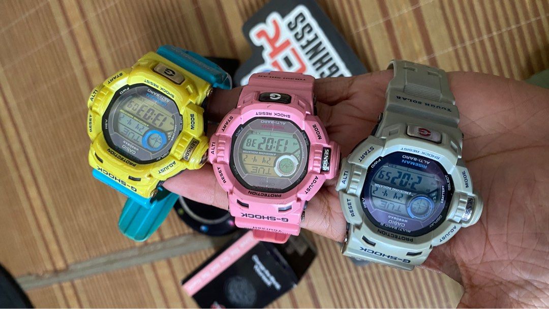 combo g-shock riseman (Category: Watches) located in Kuala Terengganu. Submitted by muhamadfirdaushussaimi (Listing ID 1298912983, Image 2). Description: salam item original 4 item sekaligus cod tganu.