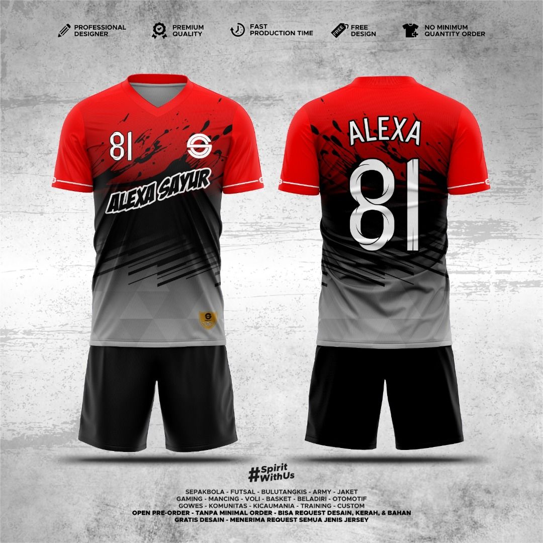 Contoh Baju Jersey Bola Contoh Desain Bebas Contoh Sepak Bola