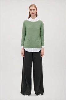 COS knitted blouse
