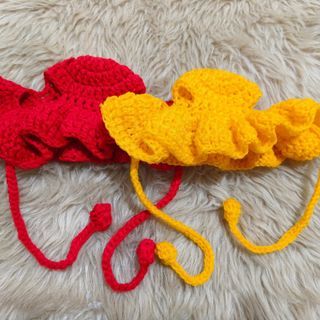 Crochet dog hat