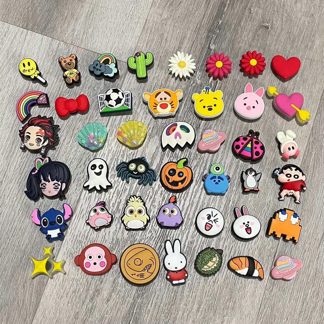Crocs Jibbitz Tsum Tsum Shin Chan Food Flower etc
