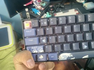 Custom Rakk Diwa Mechanical Keyboard