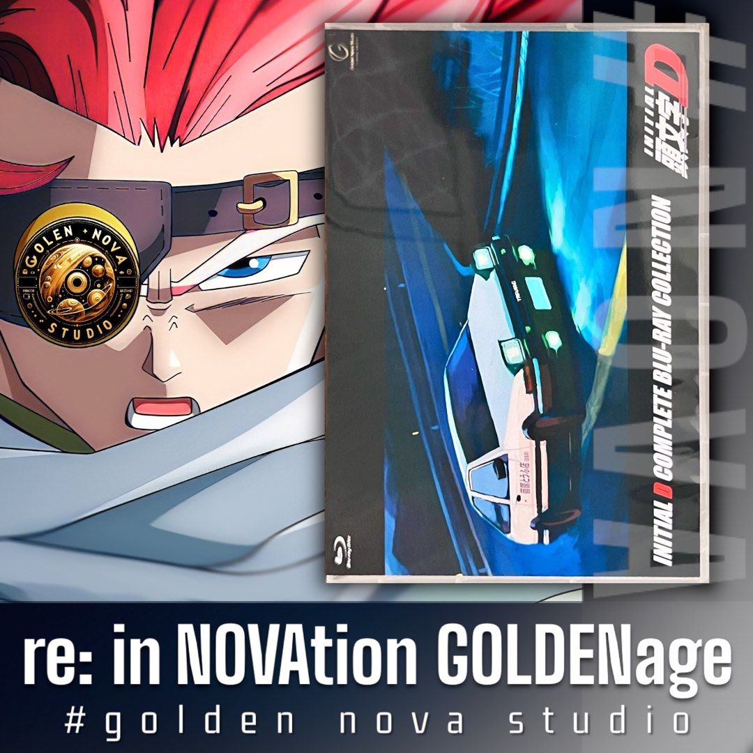 頭文字D TV全81話+OVA+新劇場版 Blu-ray Box 頭文字 イニシャルD 完全版TV全81話+OVA+新劇場版 Blu-